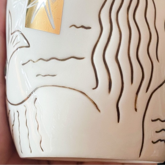 Starbucks 2013 Anniversary Mug Etched Siren - White, 12 Fl Oz - Picture 6 of 11
